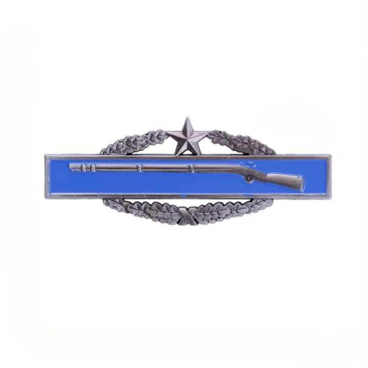 Odznak bojový US INFANTRY 2nd modrý /pištoľ/