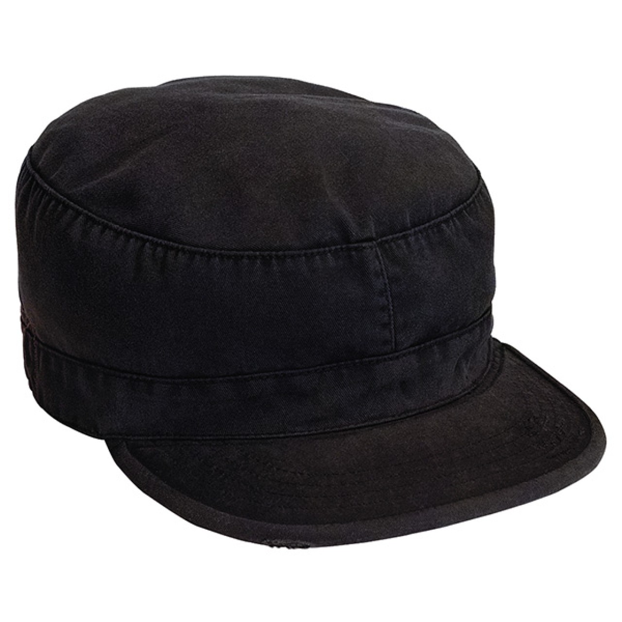Čiapka VINTAGE FATIGUE ČIERNA