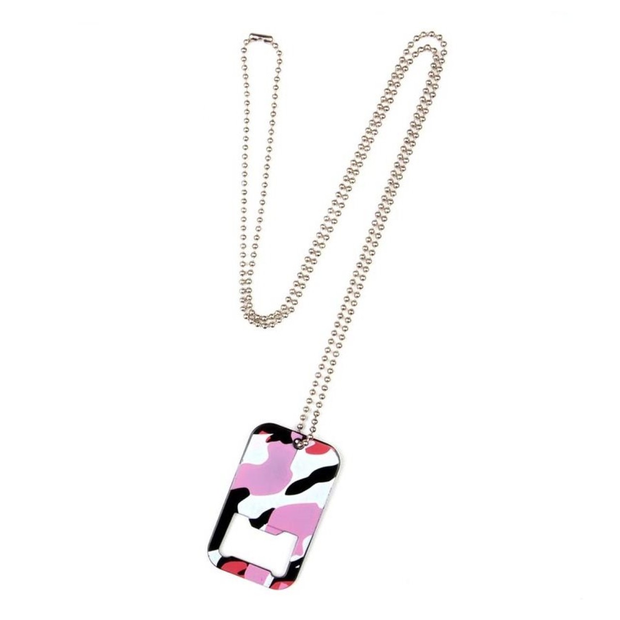 Prívesok na krk DOG TAG s otváračom na fľaše REDCAMO