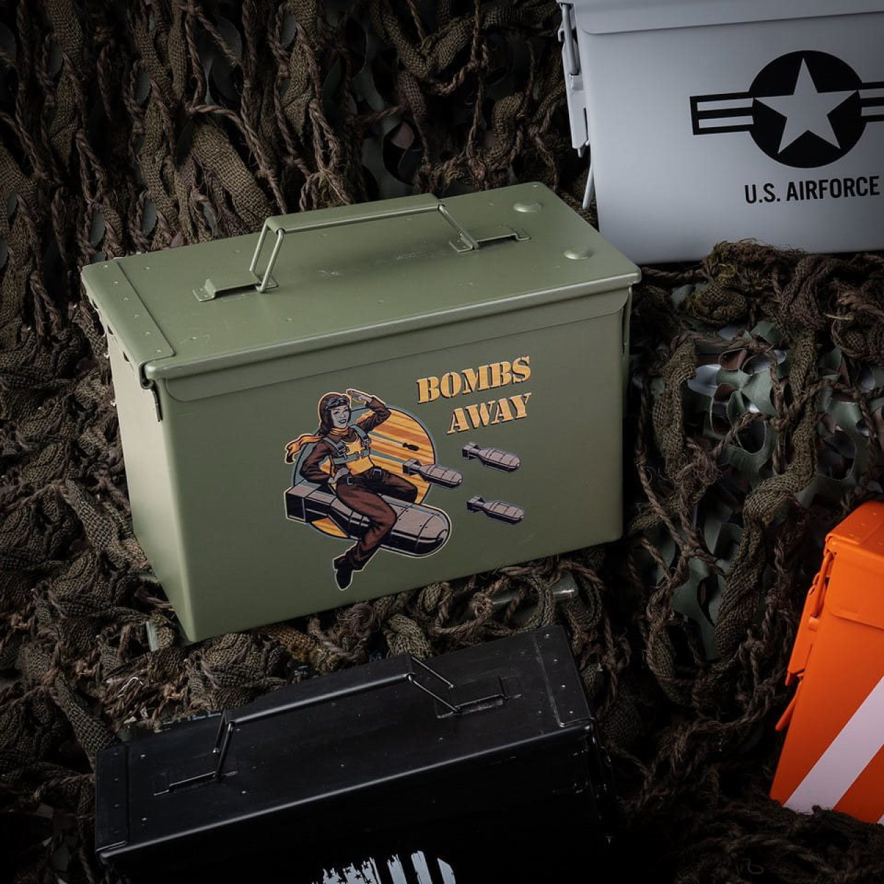 Debna na muníciu CAL.50 Bombs Away ZELENÁ