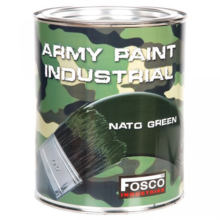 Farba ARMY náterová 1l RAL 6031 ZELENÁ NATO