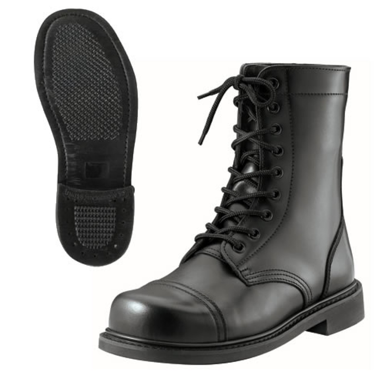 Topánky US COMBAT ČIERNE