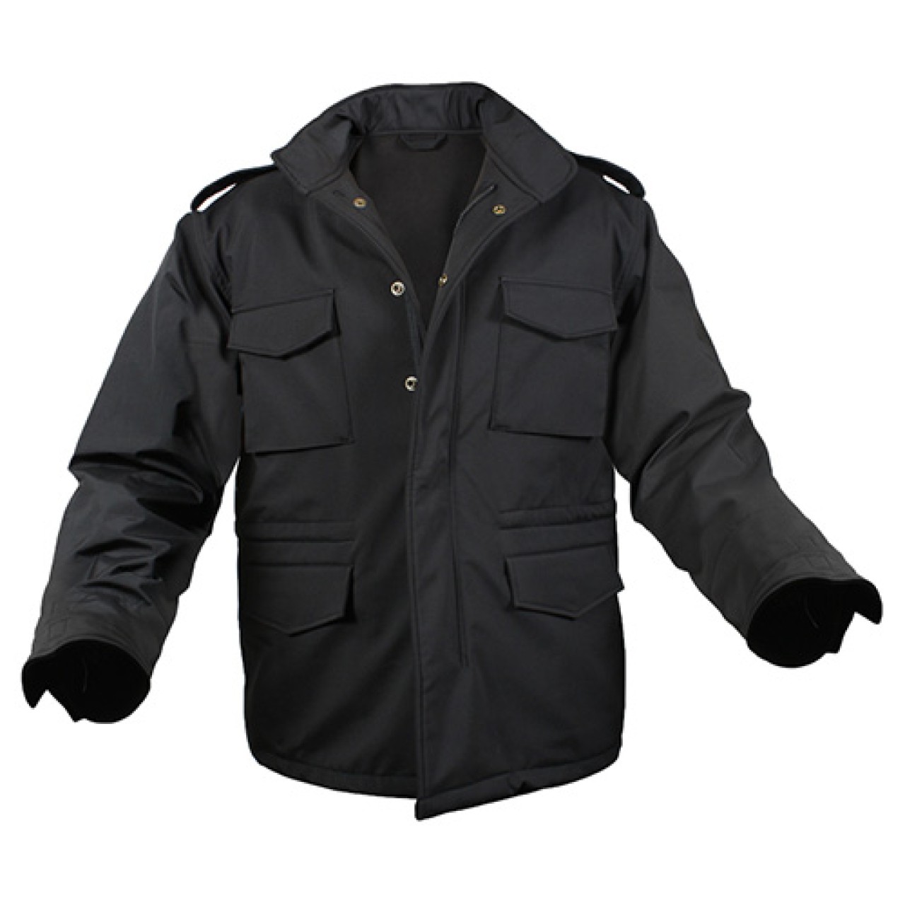 Bunda US M65 SOFT SHELL ČIERNA
