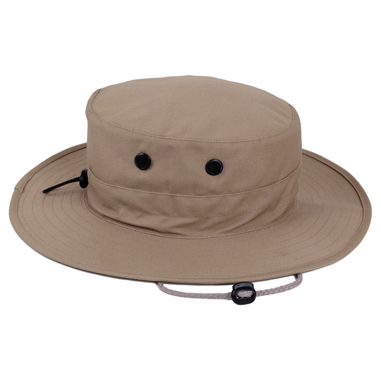 Klobúk MILITARY nastaviteľný KHAKI