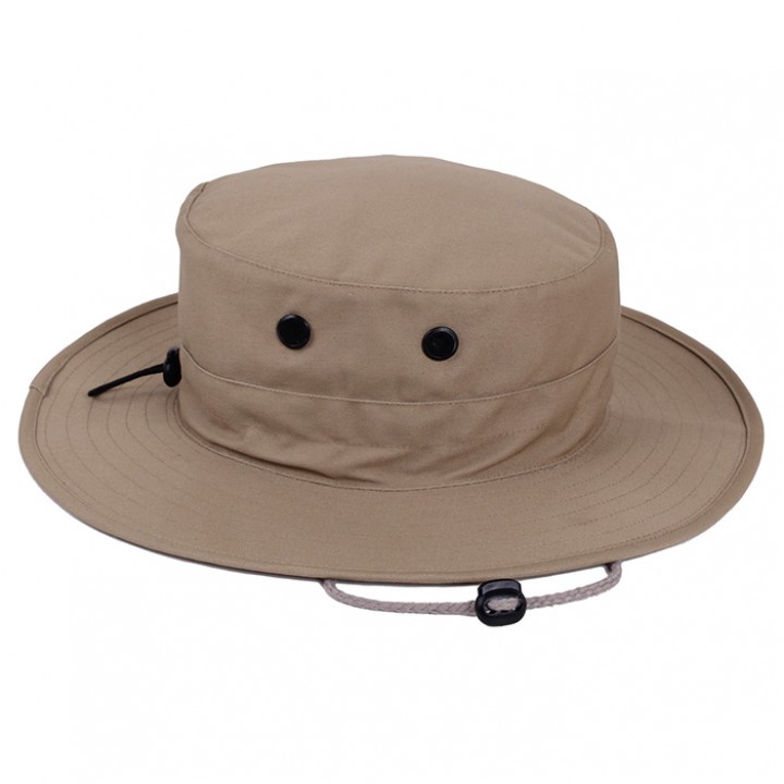 Klobúk MILITARY nastaviteľný KHAKI