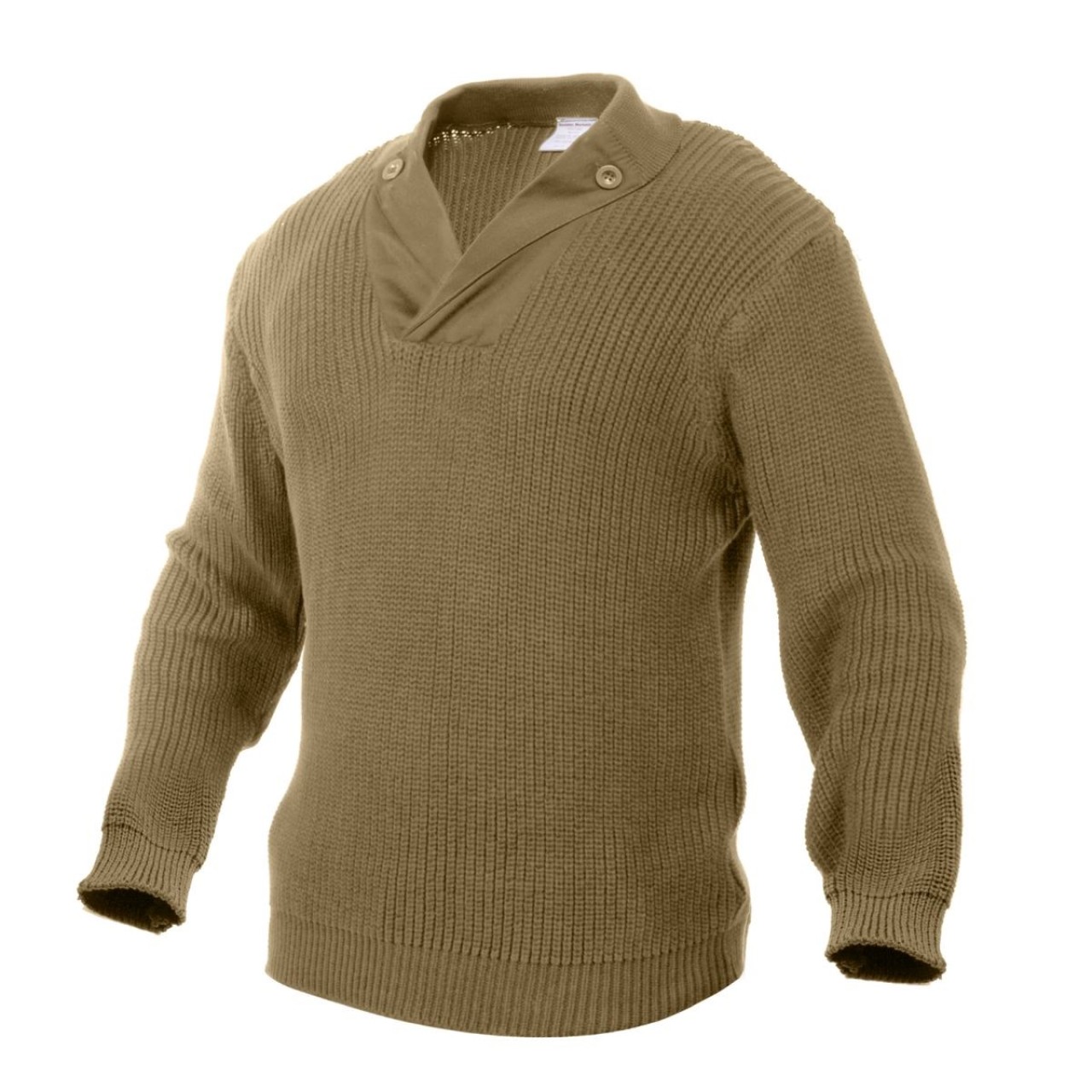 Sveter US WWII mechanik repro KHAKI