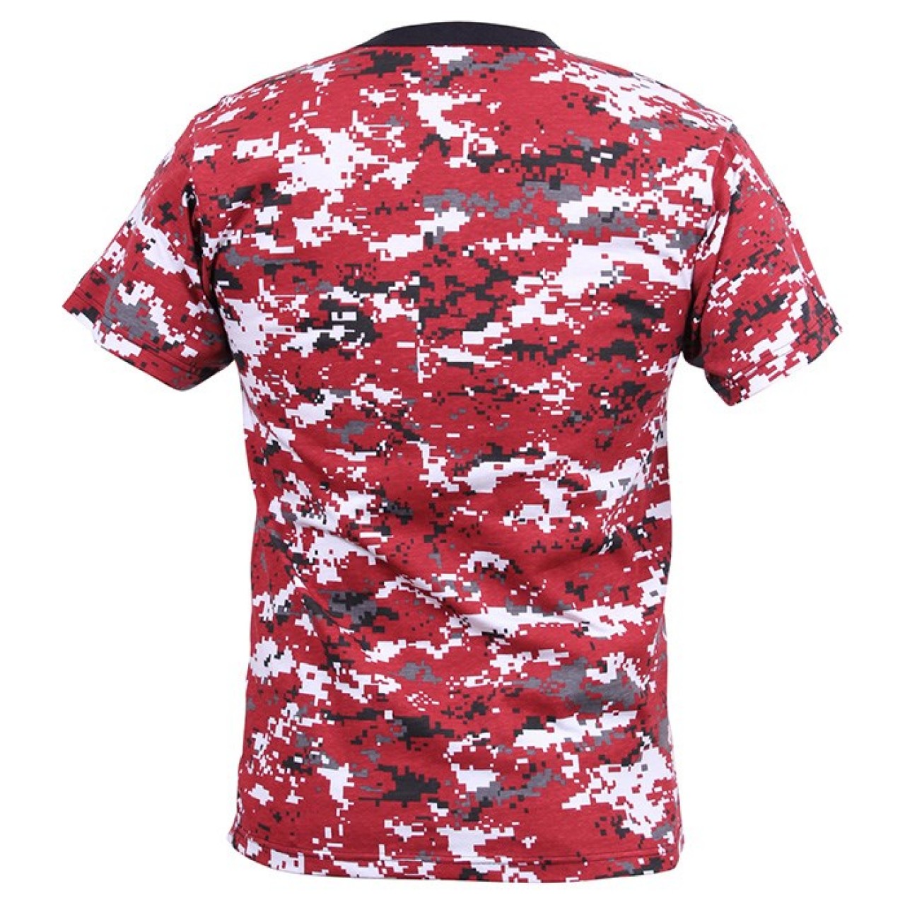 Tričko DIGITAL RED CAMO