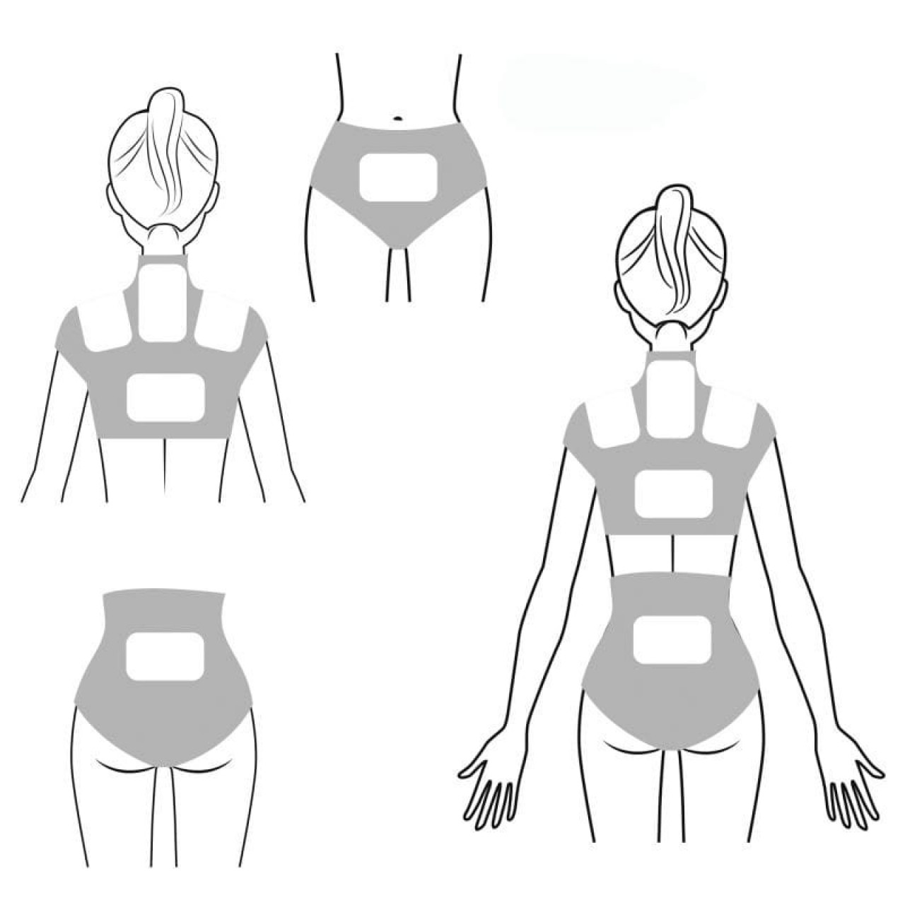 Jednorazový ohrievač tela 10 x 13 x 0,5 cm až 8 hodín