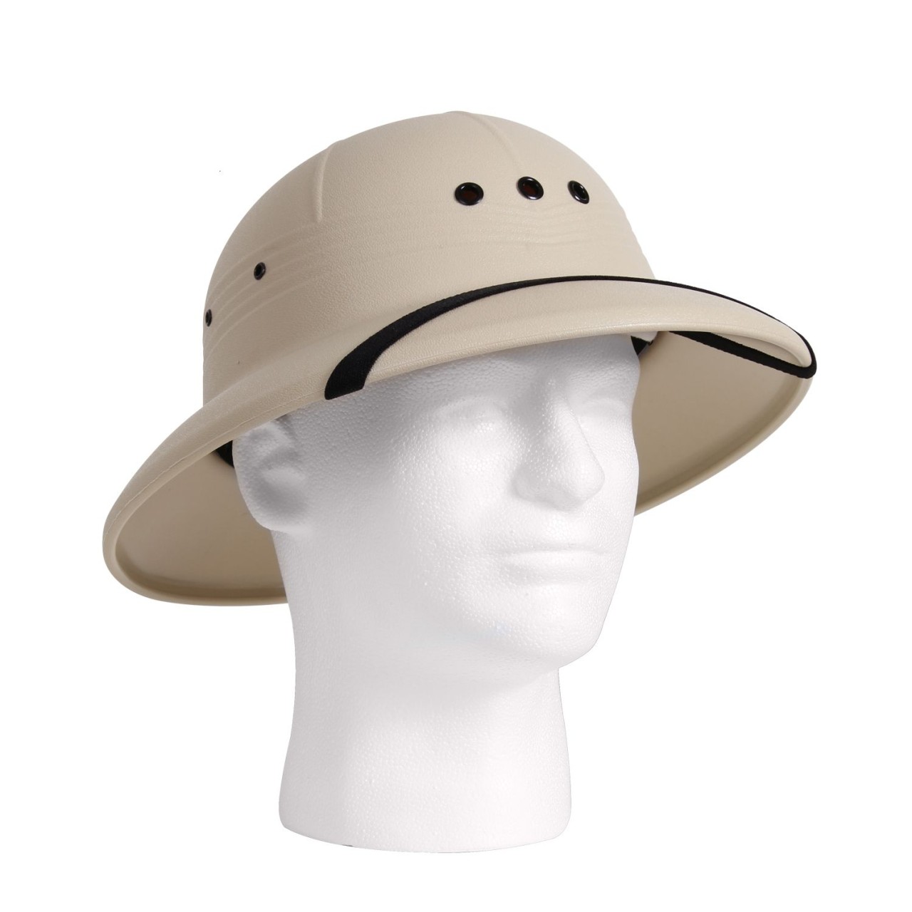 Helma/klobúk US PITH plastová KHAKI
