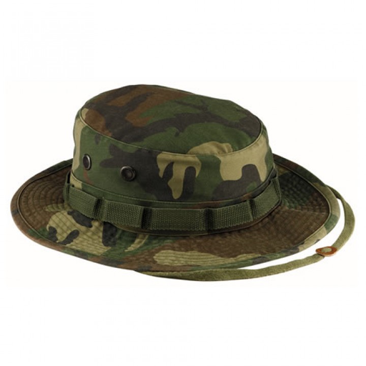 Klobúk VINTAGE BOONIE WOODLAND