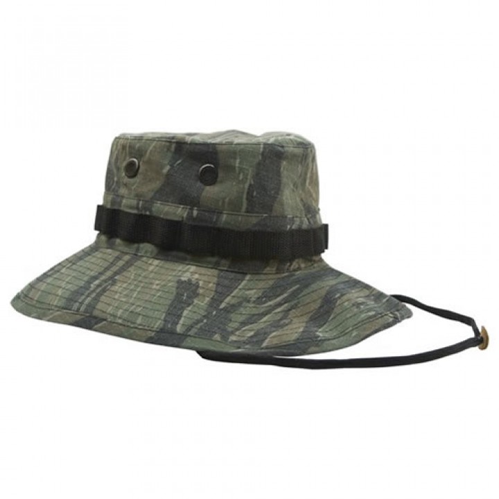 Klobúk VINTAGE VIETNAM TIGER STRIPE CAMO
