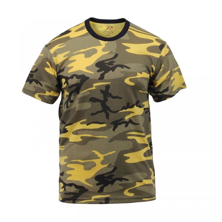 Tričko STINGER YELLOW CAMO