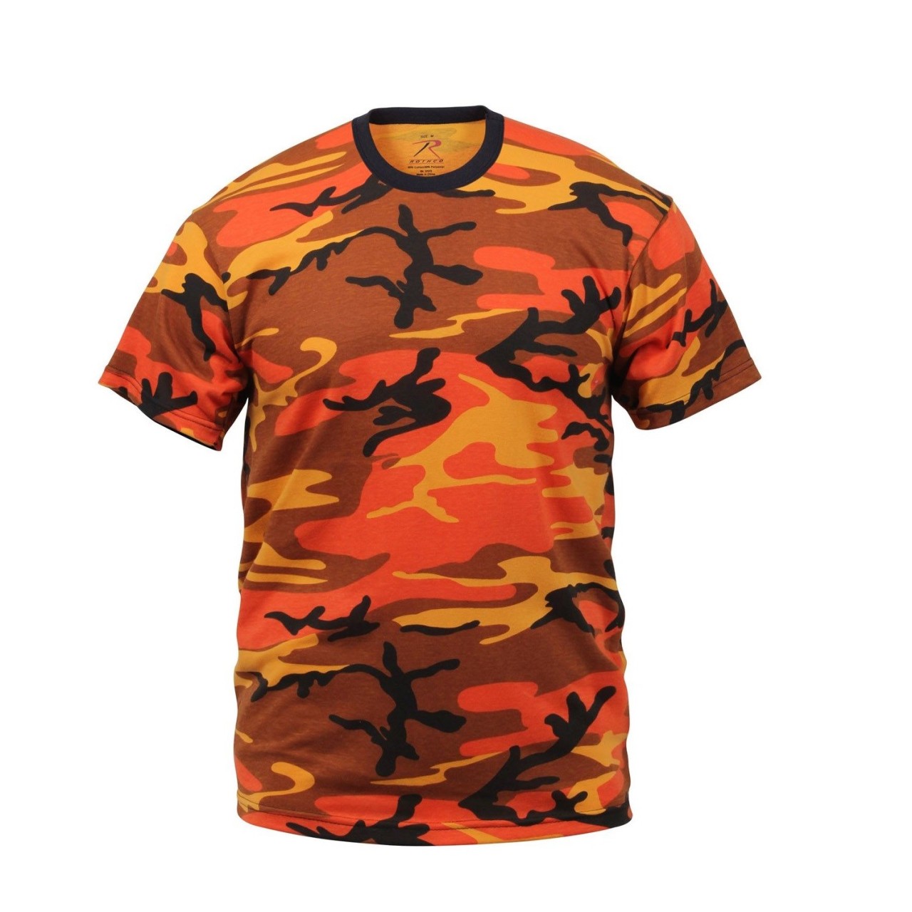 Tričko ORANGE CAMO
