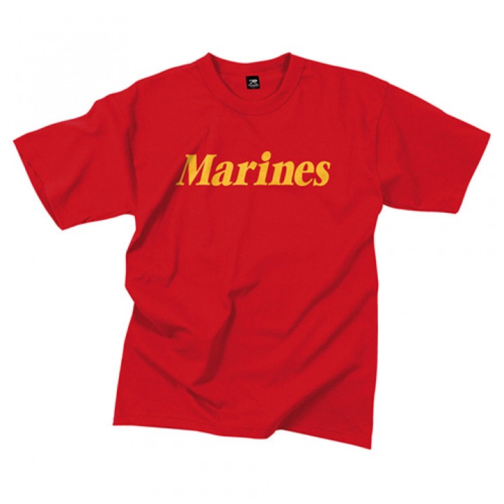 Tričko MARINES ČERVENÉ