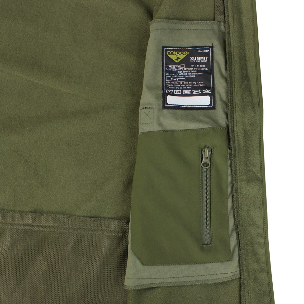 Bunda Summit SOFTSHELL OLIV