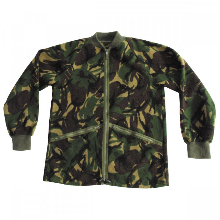 Bunda fleece britská DPM TARN použitá