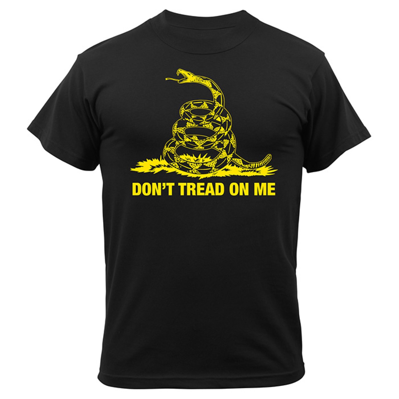 Tričko DON´T TREAD ON ME ČIERNE