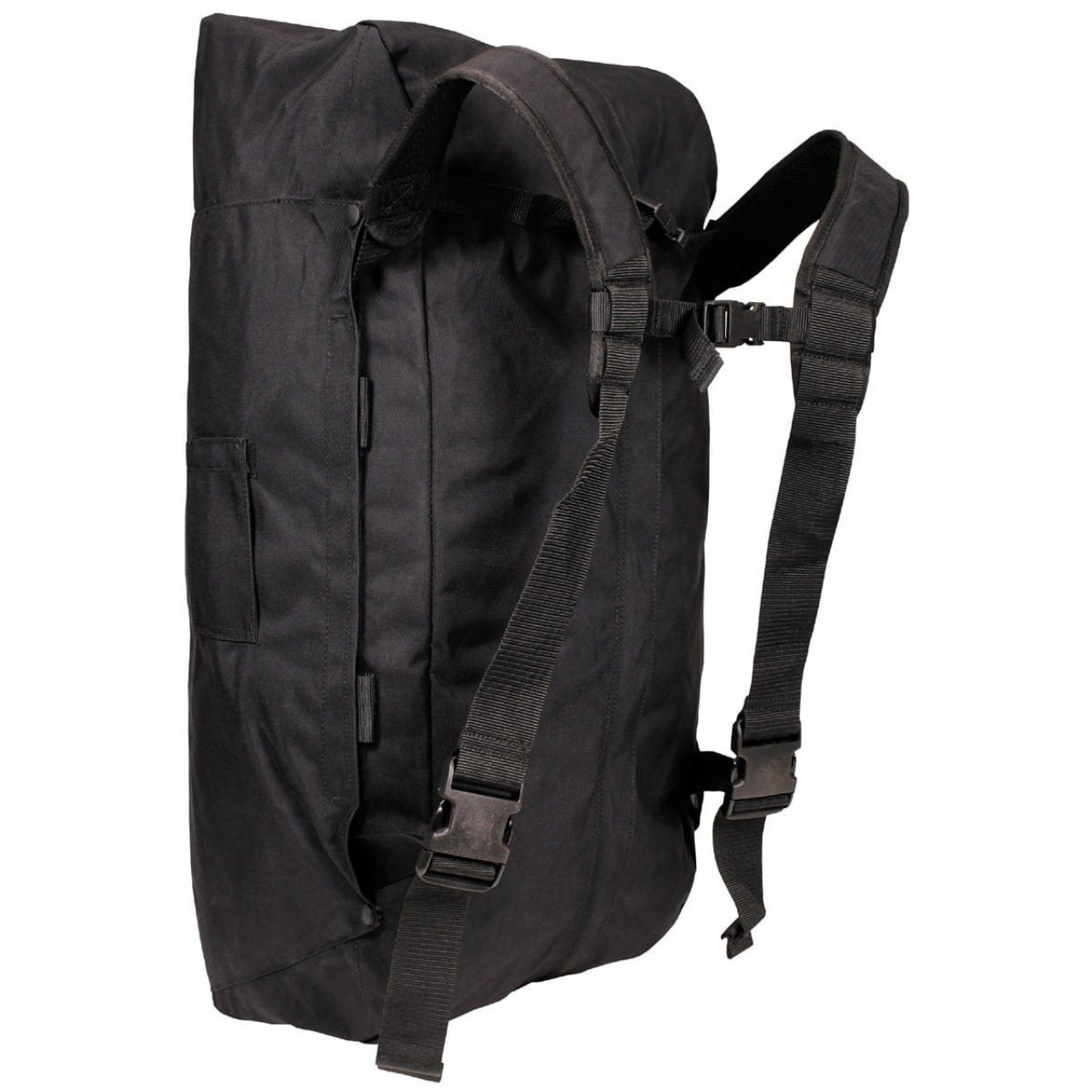 Vak lodný holandský TACTICAL s popruhmi ČIERNY použitý