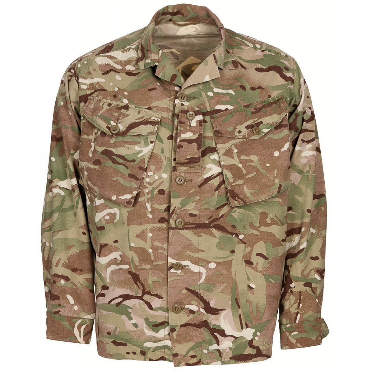 Košeľa britská COMBAT TROPICAL MTP CAMO použitá
