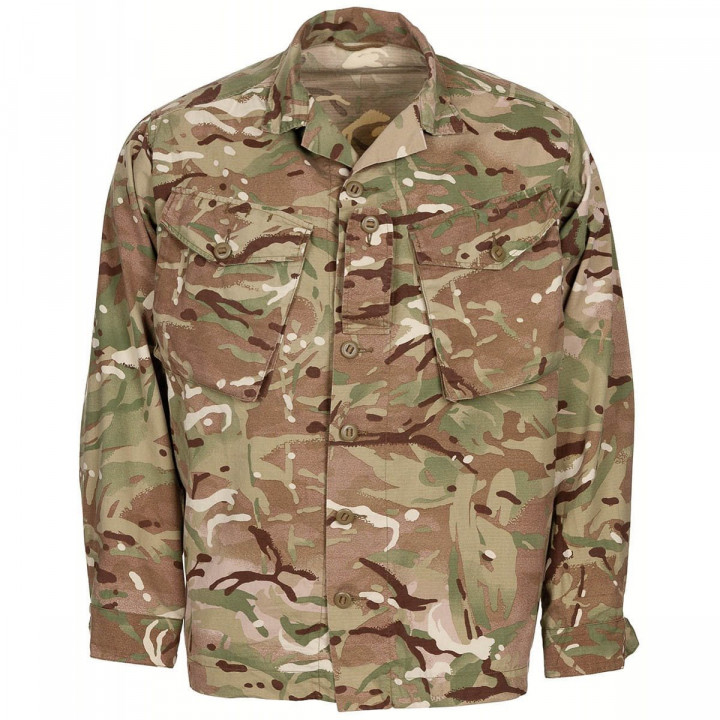 Košeľa britská COMBAT TROPICAL MTP CAMO