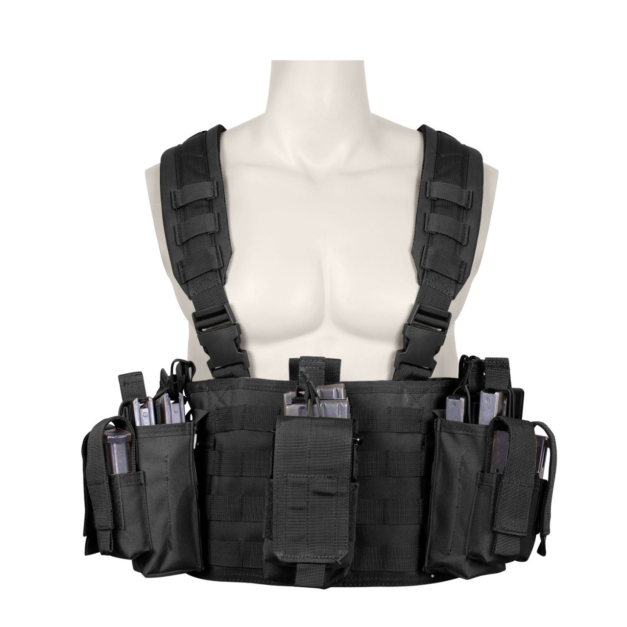 Vesta taktická OPERATORS CHEST RIG ČIERNA