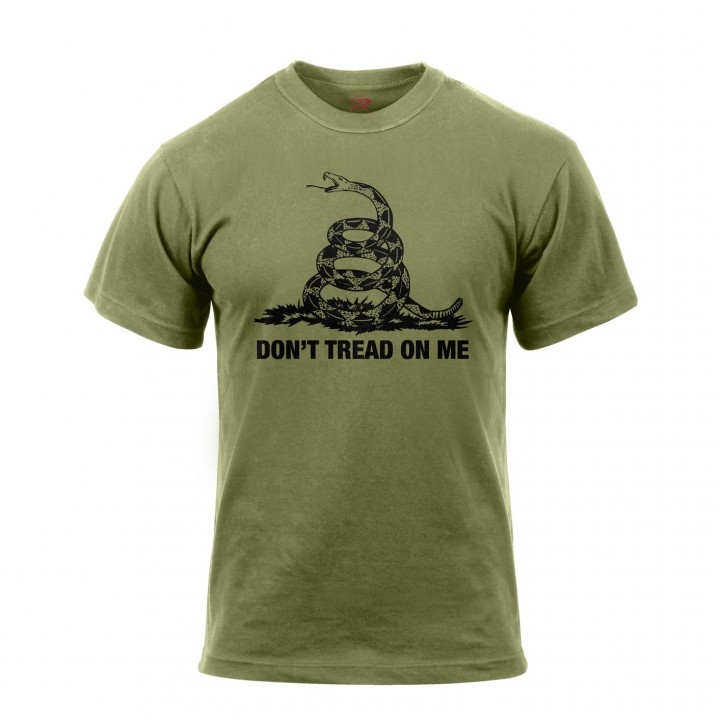 Tričko DON´T TREAD ON ME OLIV