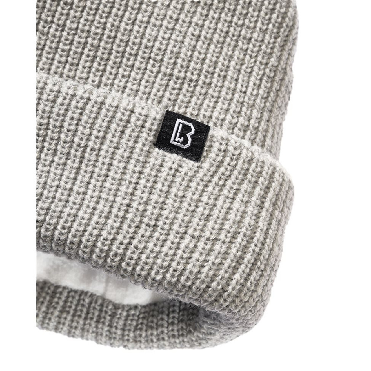 Čiapka pletená reflexná SIVÁ