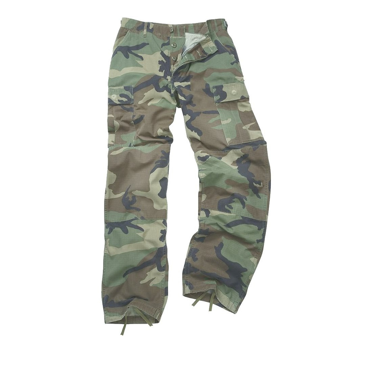 Nohavice US BDU poľné WOODLAND orig. rip-stop použité