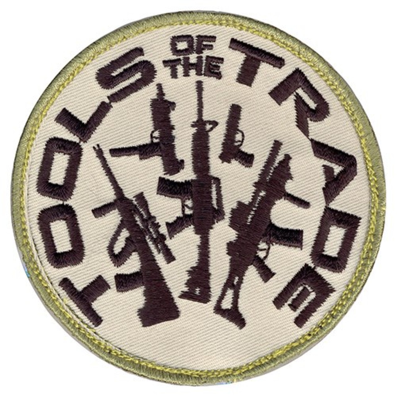 Nášivka TOOLS OF THE TRADE velcro guľatá 8 cm