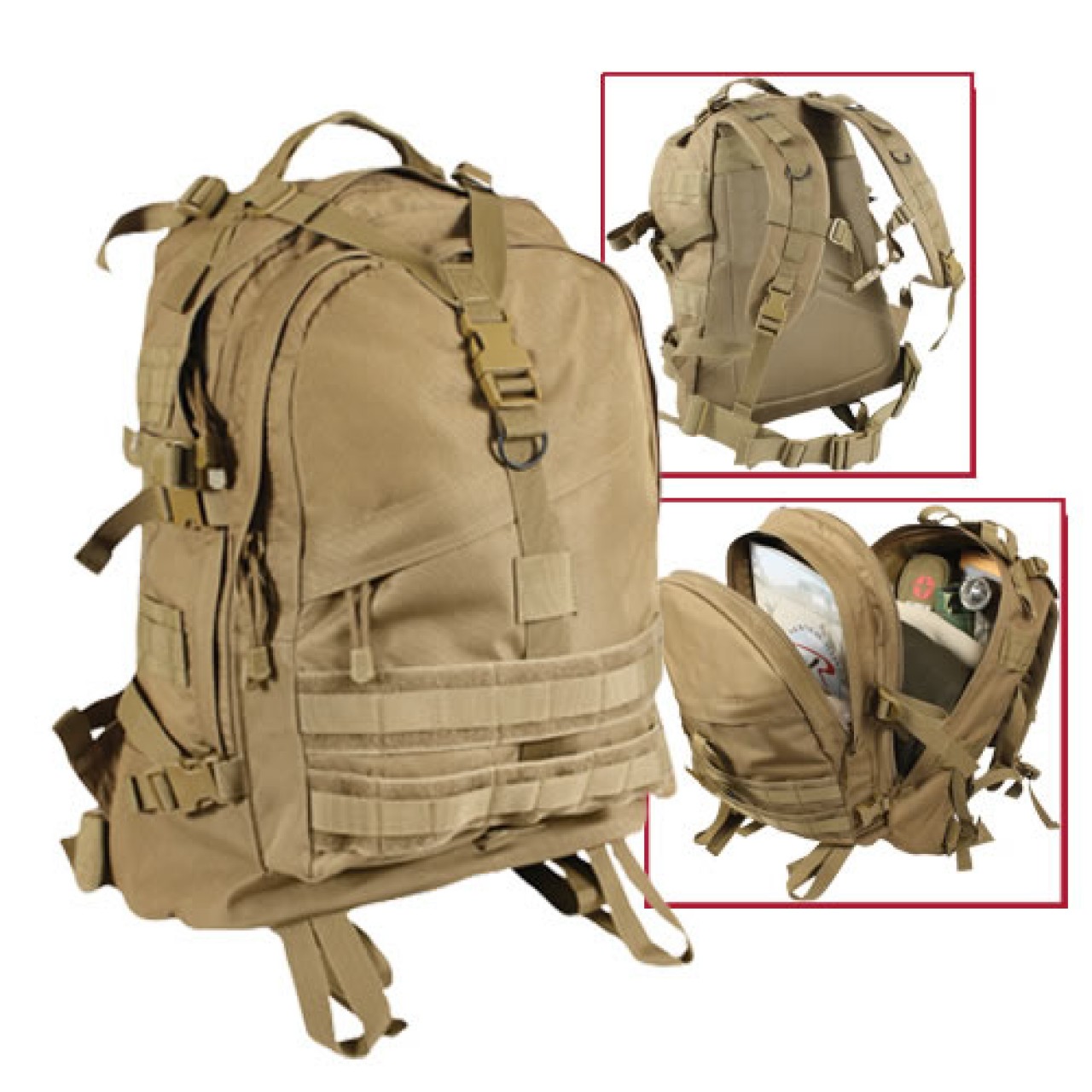Ruksak TRANSPORT veľký COYOTE BROWN