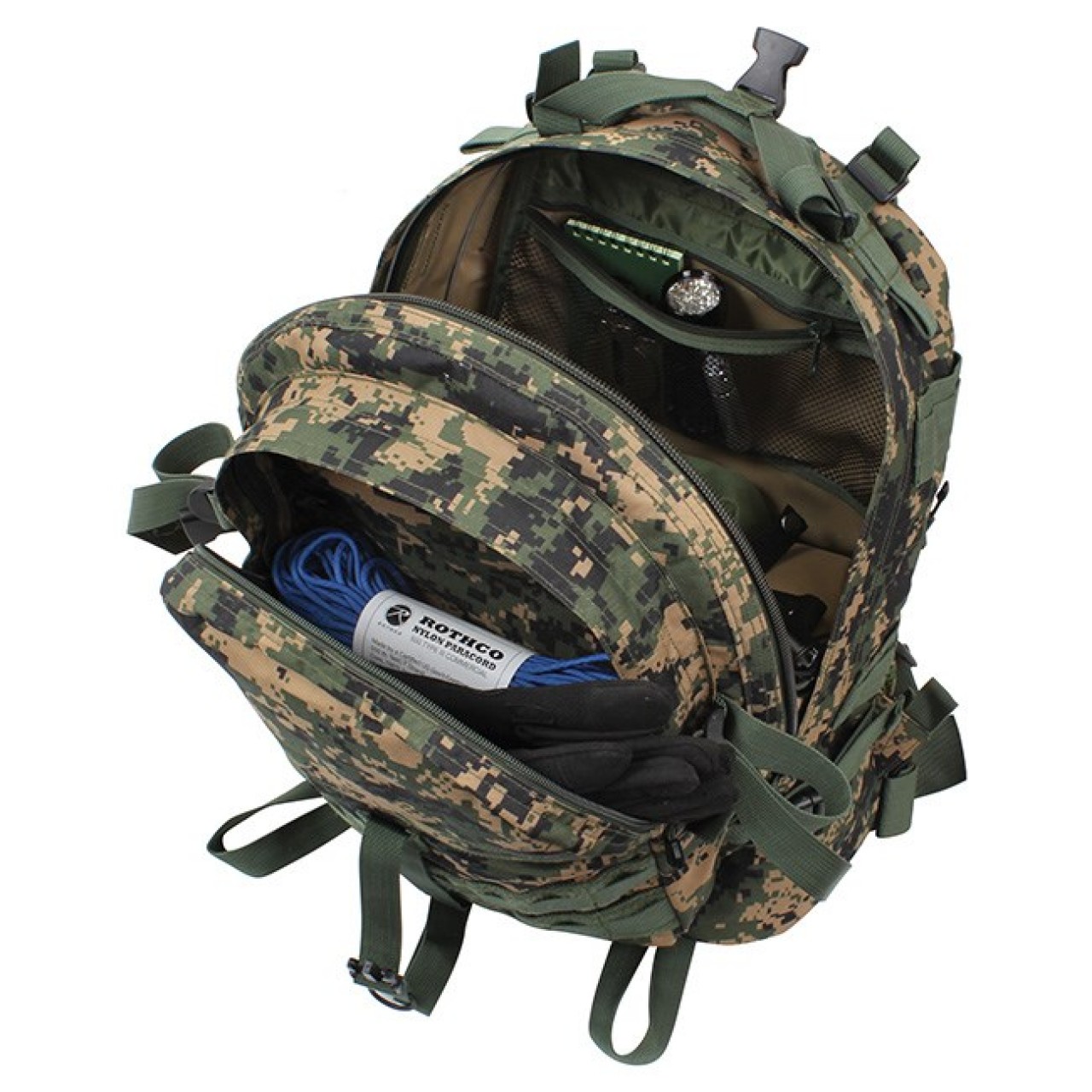Ruksak TRANSPORT veľký MARPAT DIGITAL WOODLAND