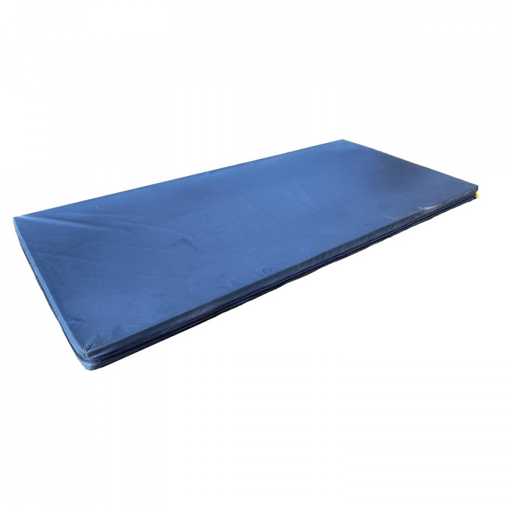 Matrac molitonavý odpočinkový s poťahom 200 x 90 x 7,5 cm MODRÝ použitý