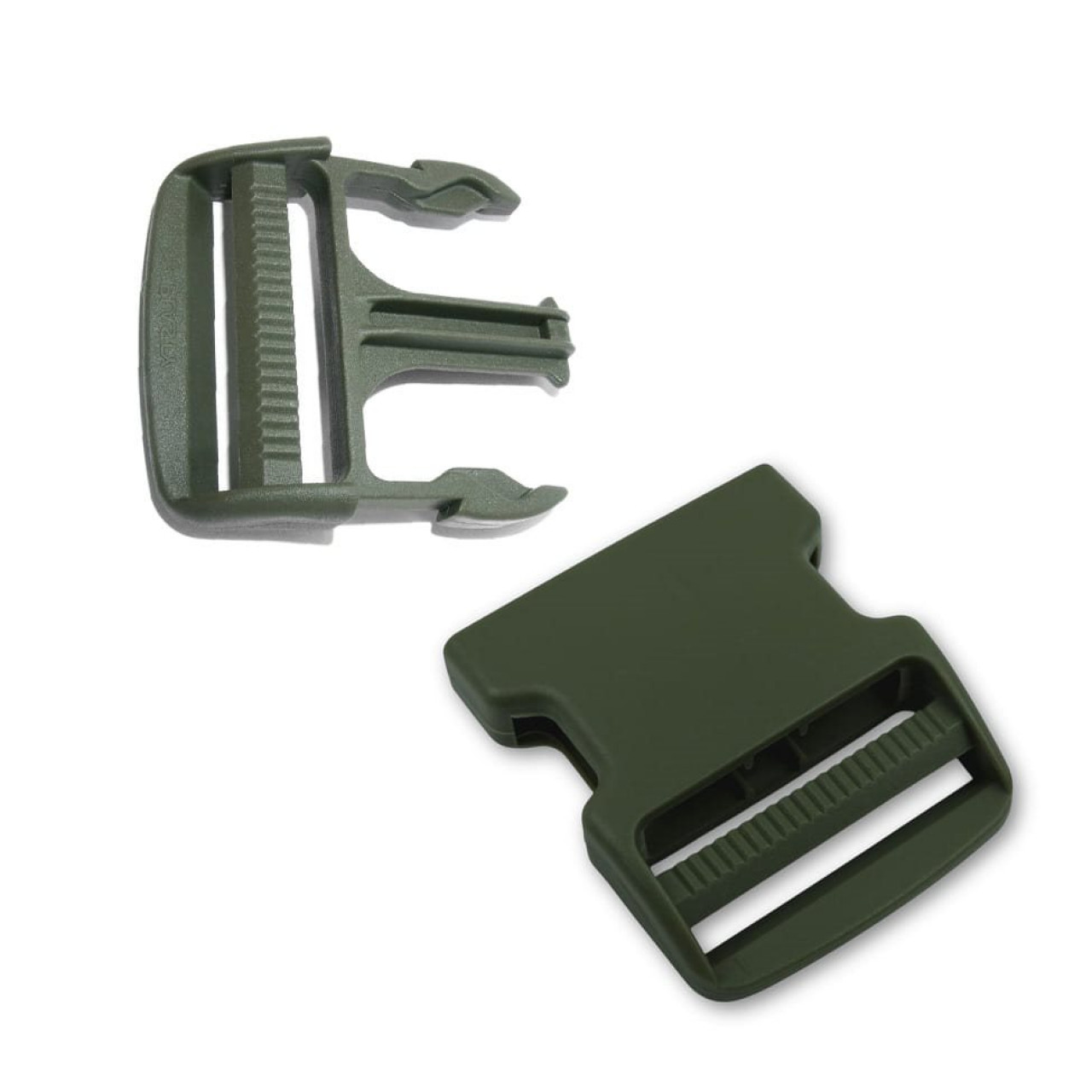 Spona / pracka plastová typ S kompletná 50mm ZELENÁ