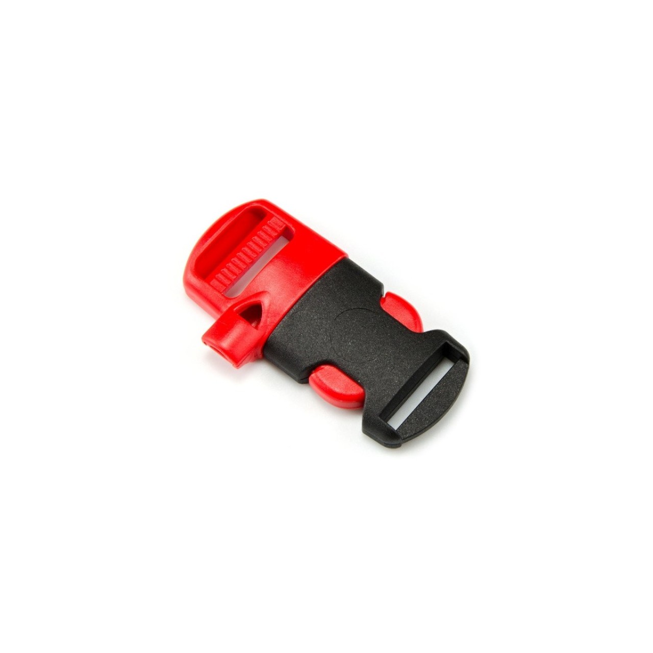 Spona/pracka s píšťalkou ČERVENÁ/ČIERNA