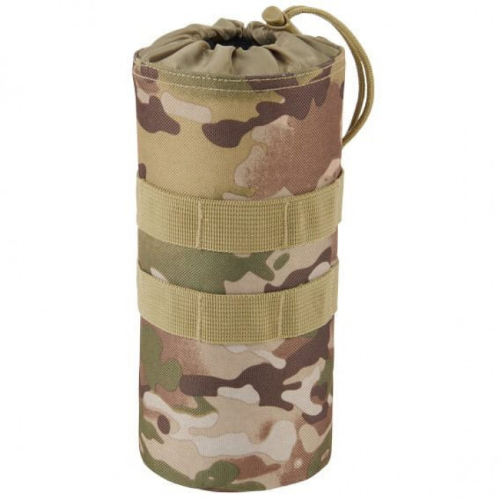 Puzdro na fľašu 0,5-1ltr. MOLLE PALS TACTICAL CAMO