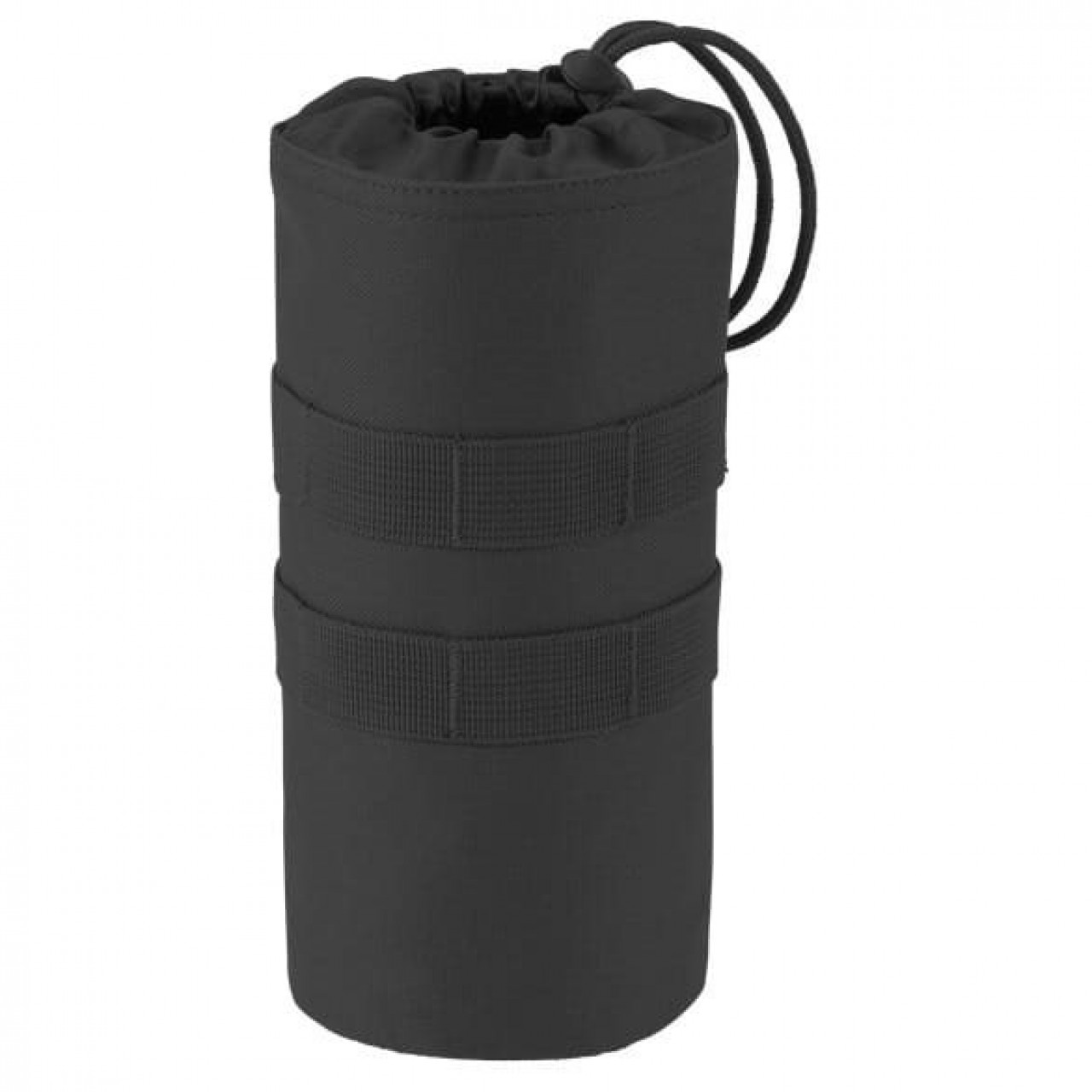 Puzdro na fľašu 0,5-1ltr. MOLLE PALS ČIERNE