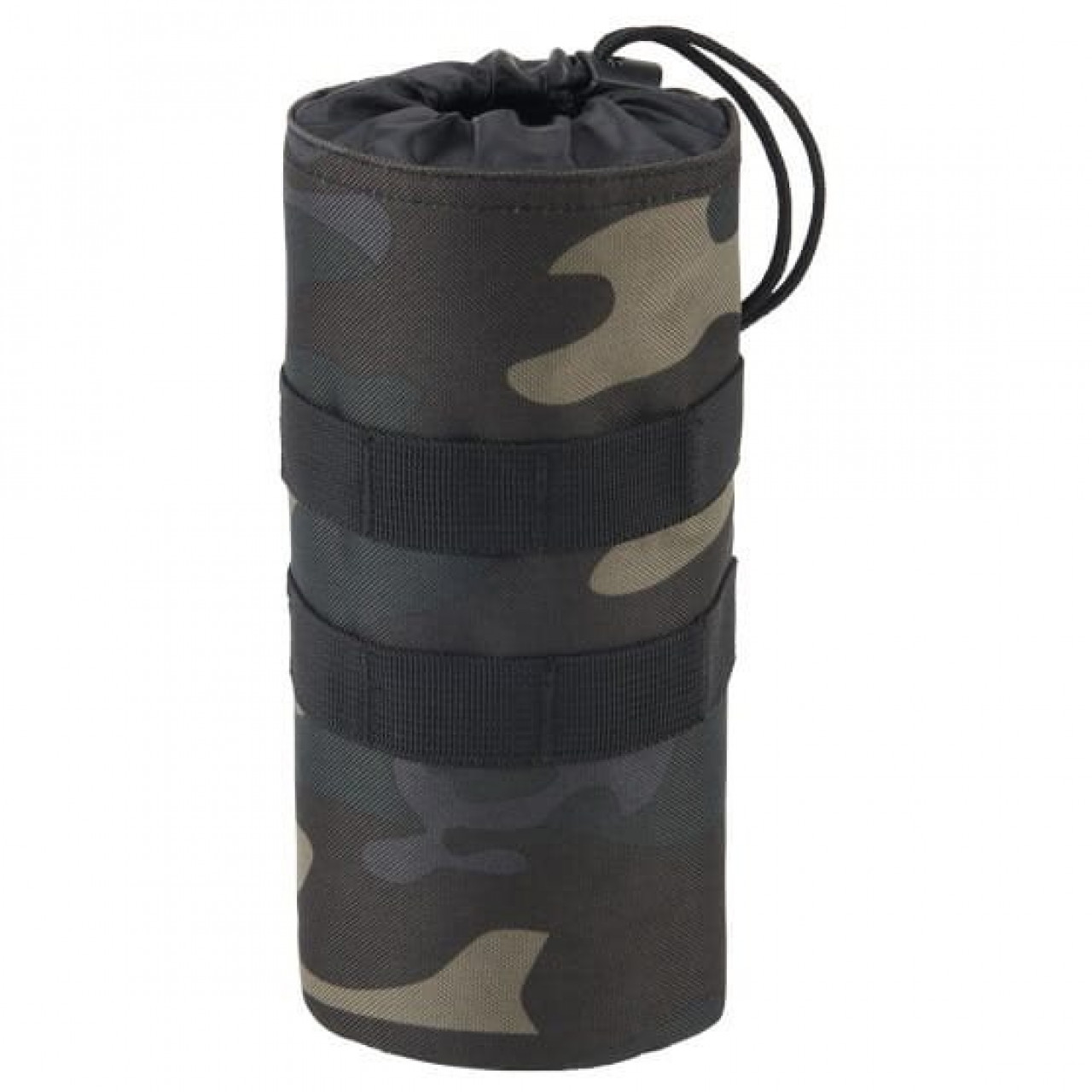 Puzdro na fľašu 0,5-1ltr. MOLLE PALS DARK CAMO