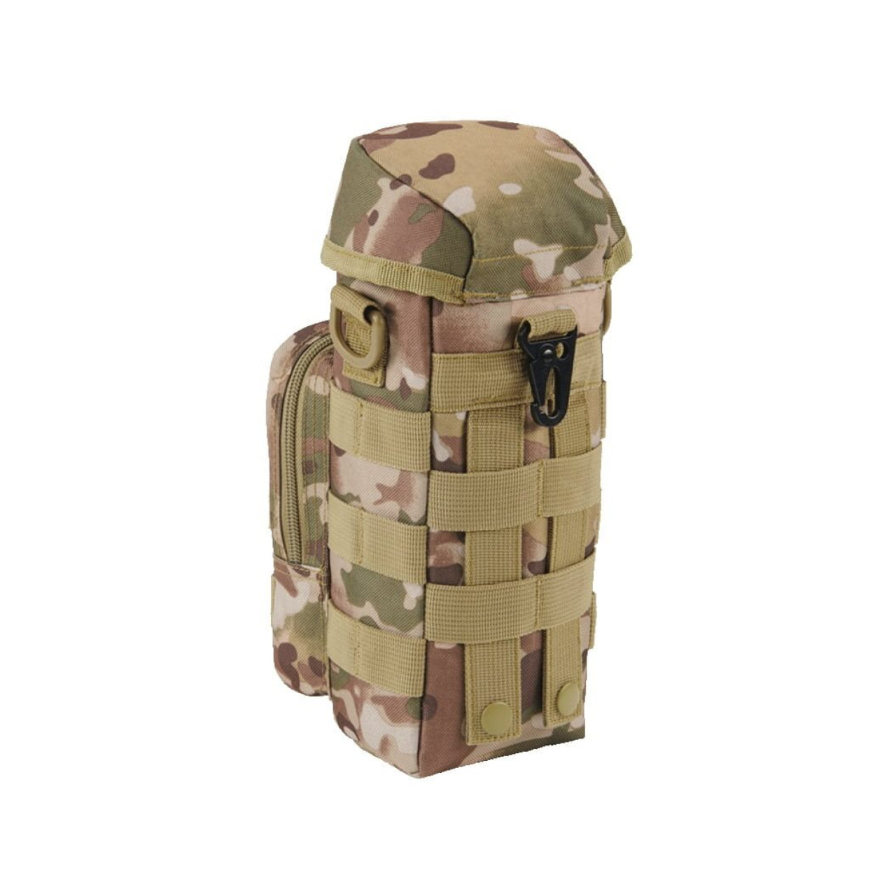 Puzdro na fľašu 0,5-1 l s popruhom MOLLE TACTICAL CAMO