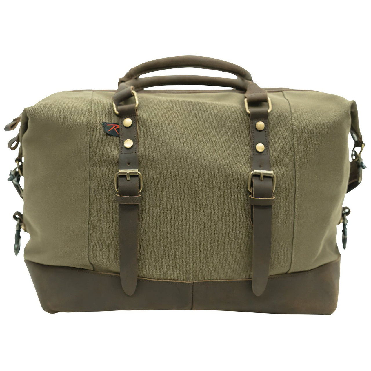 Taška cestovná CARRY-ON plátenná ZELENÁ