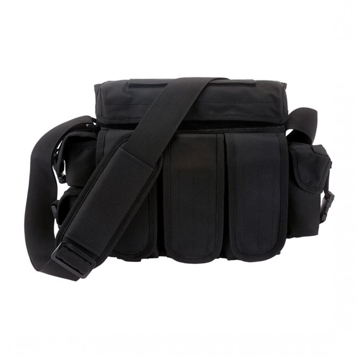 Taška GRAB BAG cez rameno ČIERNA