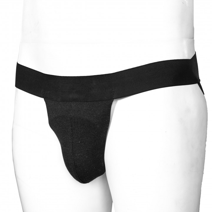 Chránič pánsky suspenzor ČIERNY