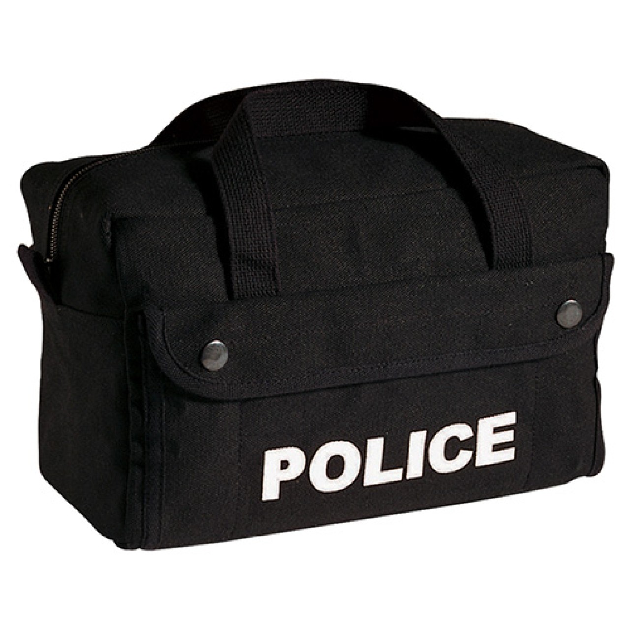 Taška malá s nápisom POLICE ČIERNA