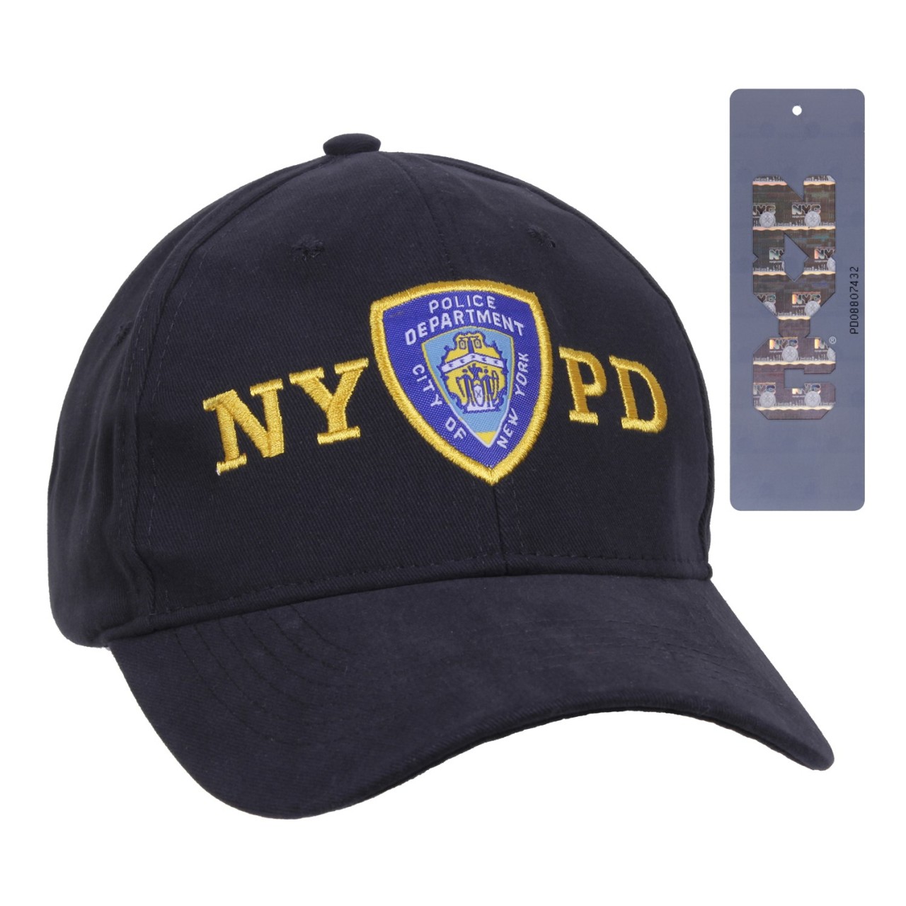 Čiapka LICENSED NYPD SHIELD baseball MODRÁ