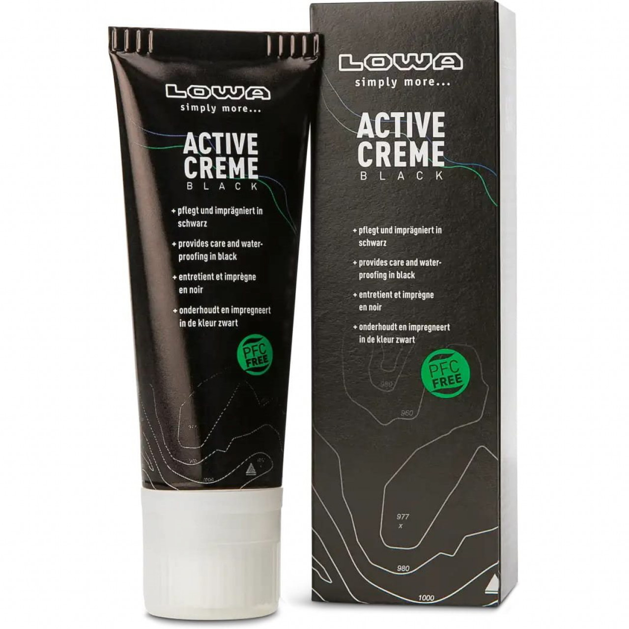 Krém ACTIVE na topánky 75 ml ČIERNY