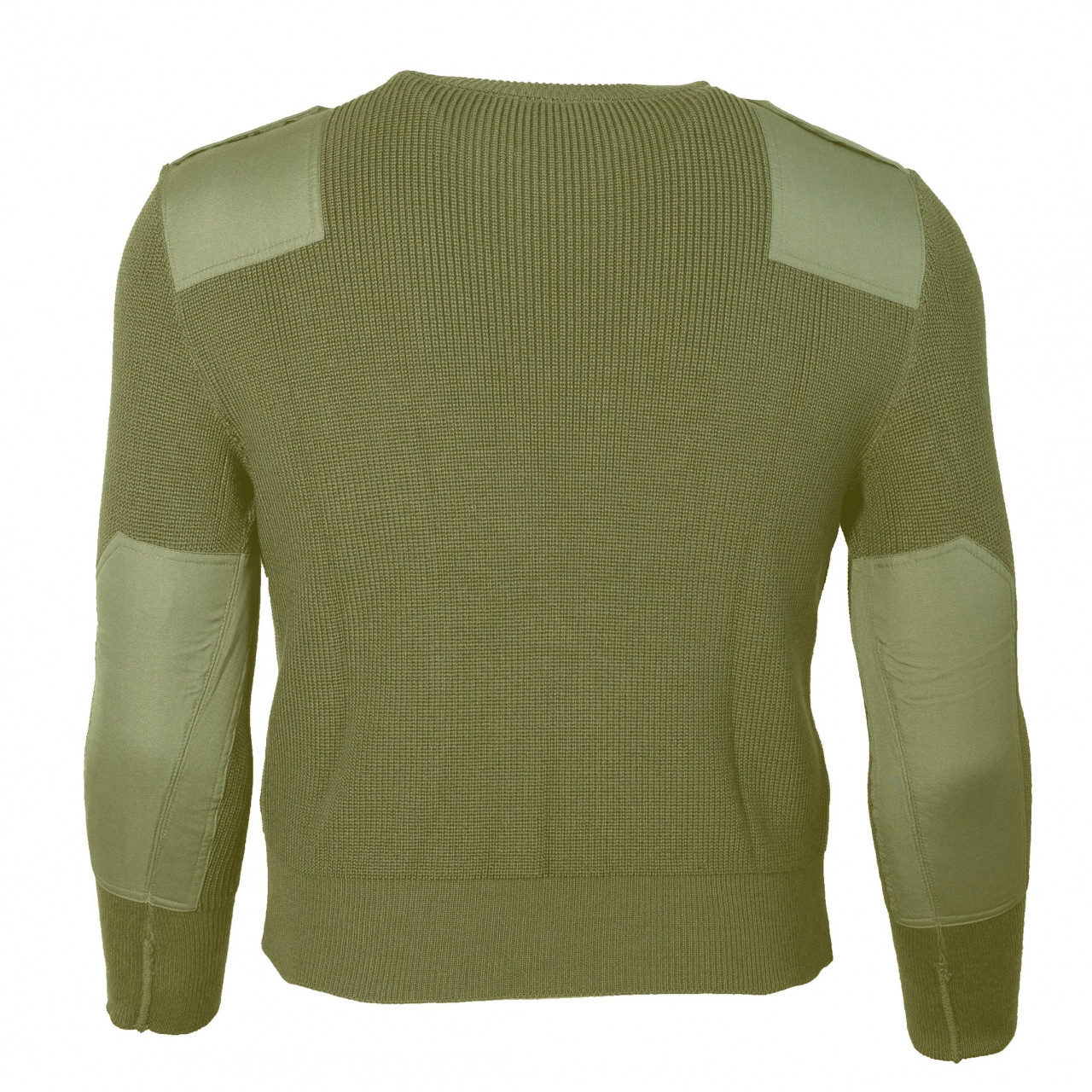 Sveter SK s vreckom a náramenníkmi ZELENÝ