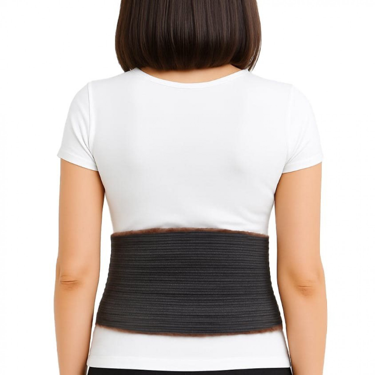 Pás bedrový TERMO kožušinový králik