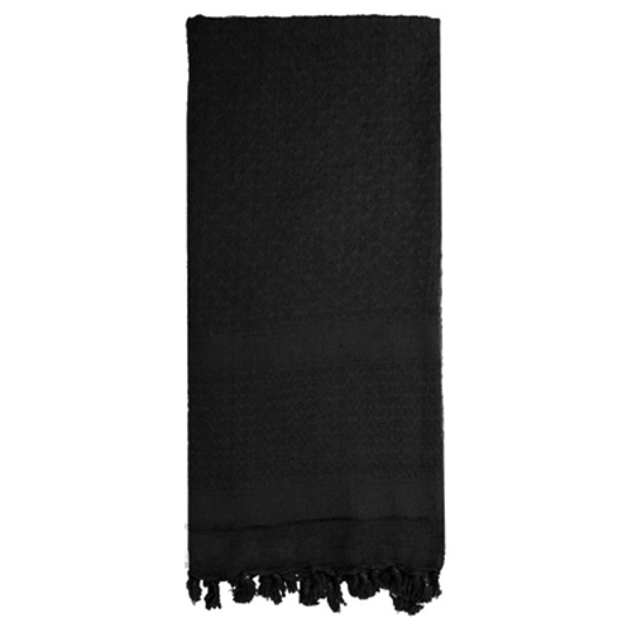 Šatka SHEMAGH SOLID 107 x 107 cm ČIERNA