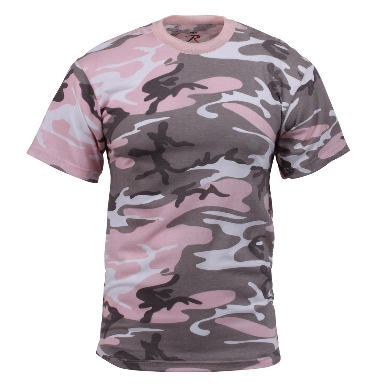 Tričko SUBDUED PINK CAMO