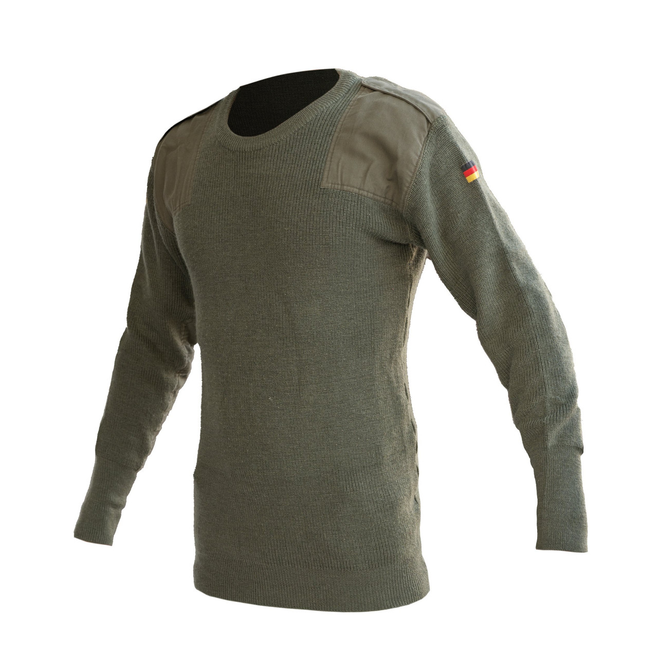 Sveter BW pullover ZELENÝ bez vrecka originál použitý