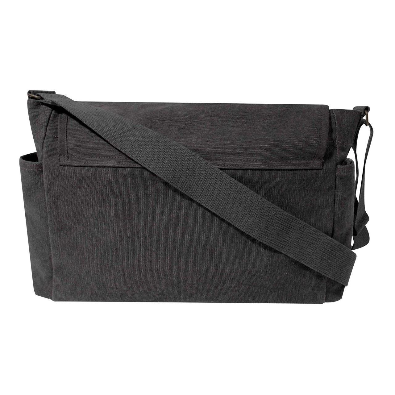 Taška VINTAGE cez rameno 38 x 28 x 15 cm TMAVOSIVÁ